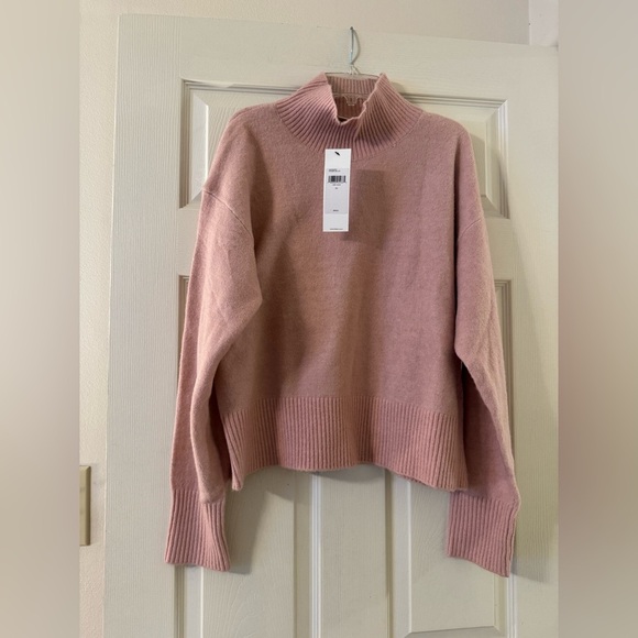 Calvin Klein Jeans Sweaters - Calvin Klein Jeans Soft Pink Cowl Neck Sweater